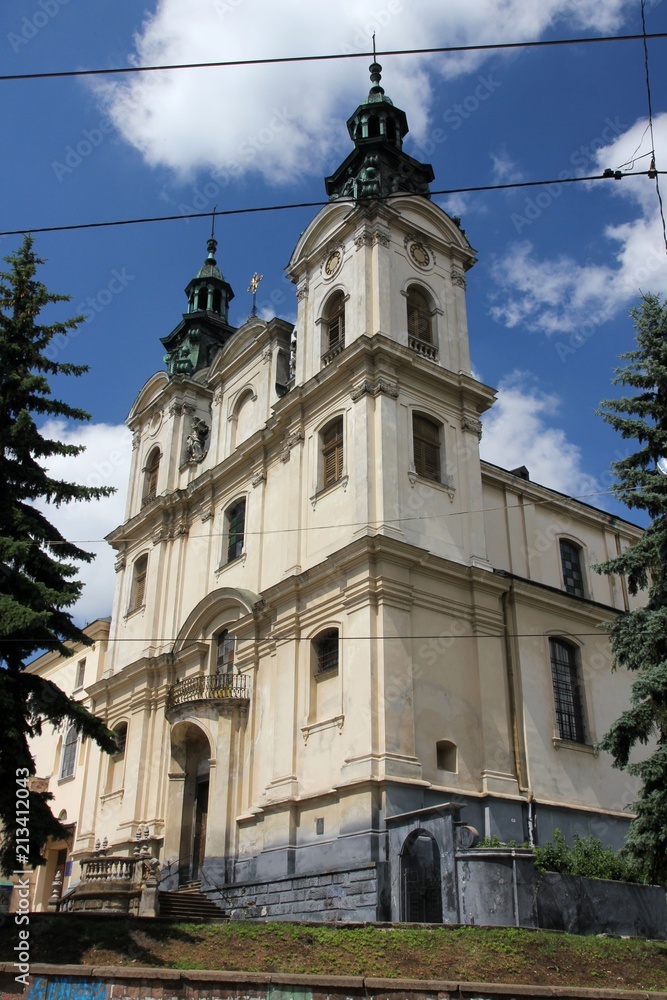 The Roman Catholic church of St. Mary Magdalene in Lviv, Ukraine