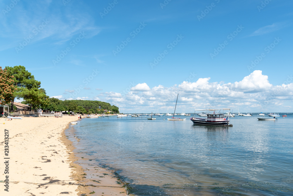 CAP FERRET (Bassin d'Arcachon, France), une plage en été