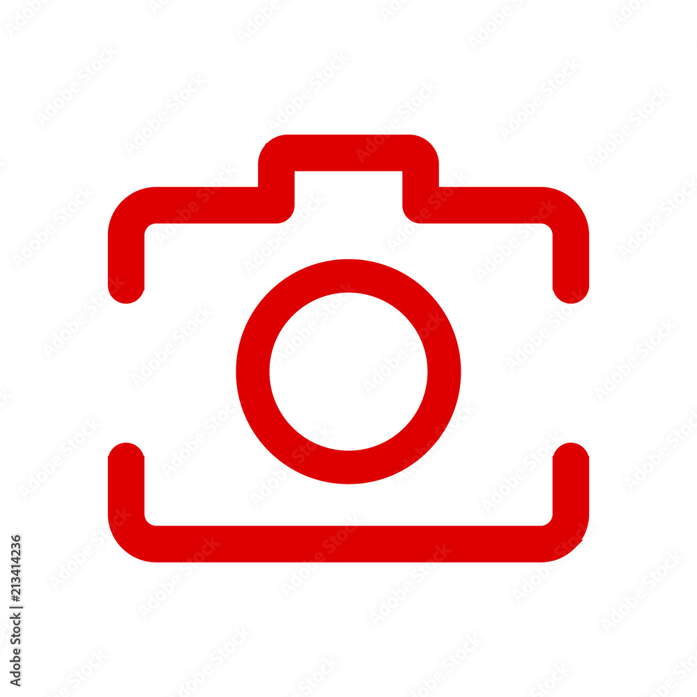 Red Camera Icon