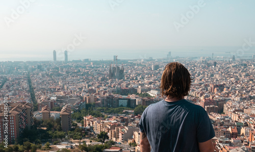 Panoramic of Barcelona