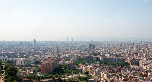 Panoramic of Barcelona