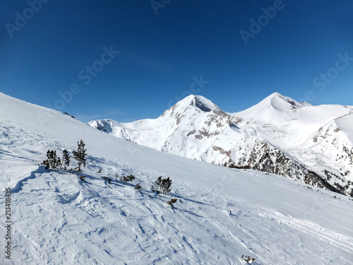 Winter landscape from Todorka peak, Pirin Mountain, Bulgaria © hdesislava