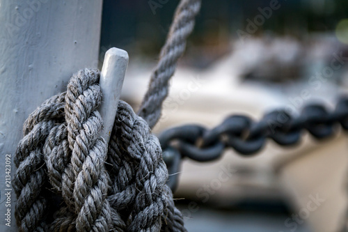 Rope and chain
