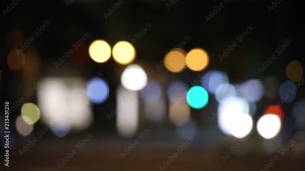大阪 夜の道路 大阪 夜の道路