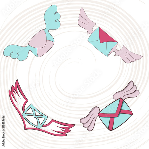 mail scetch post contact message send icon