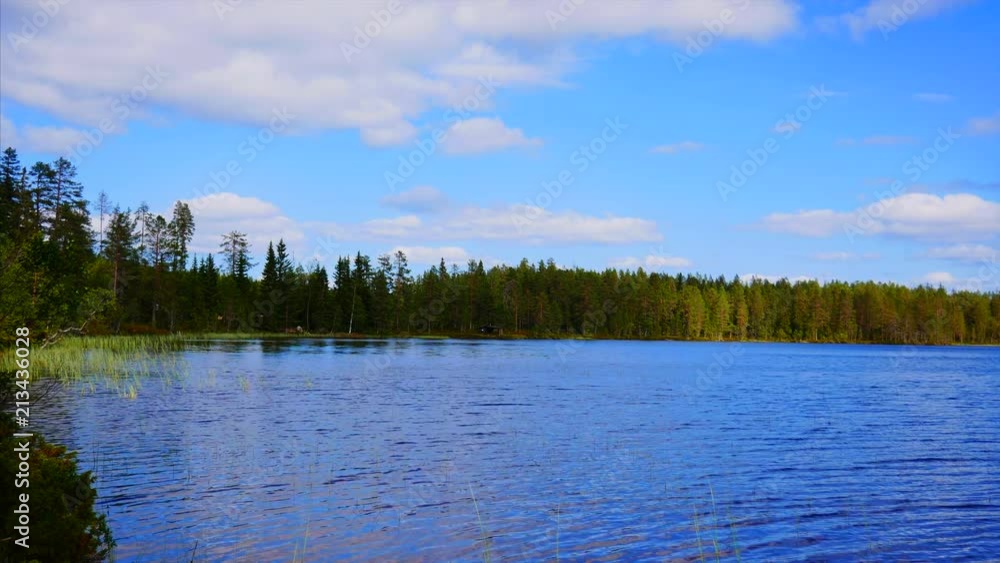 A small fishing lake in Dalarna, Sweden A small fishing lake in Dalarna, Sweden
