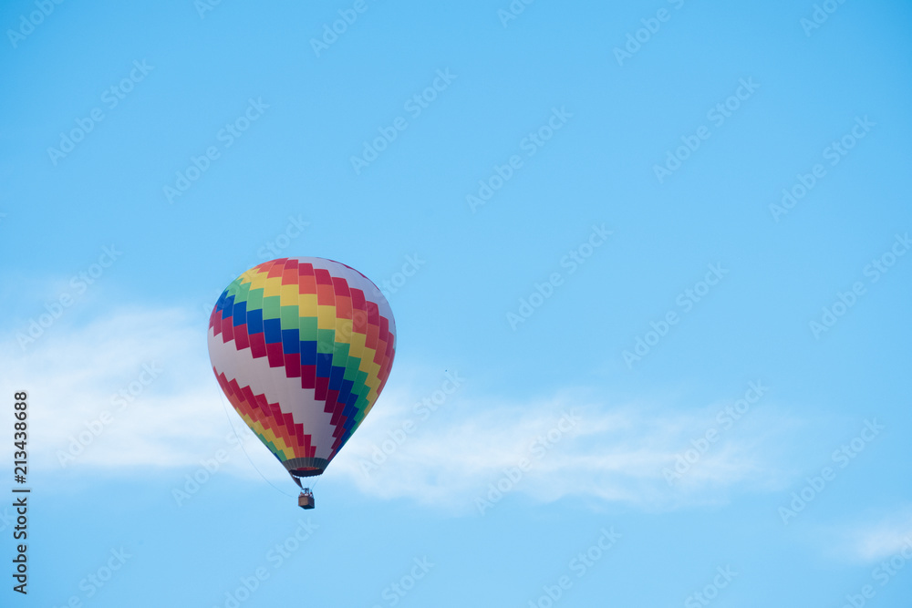 Fototapeta premium colorful hot air balloon
