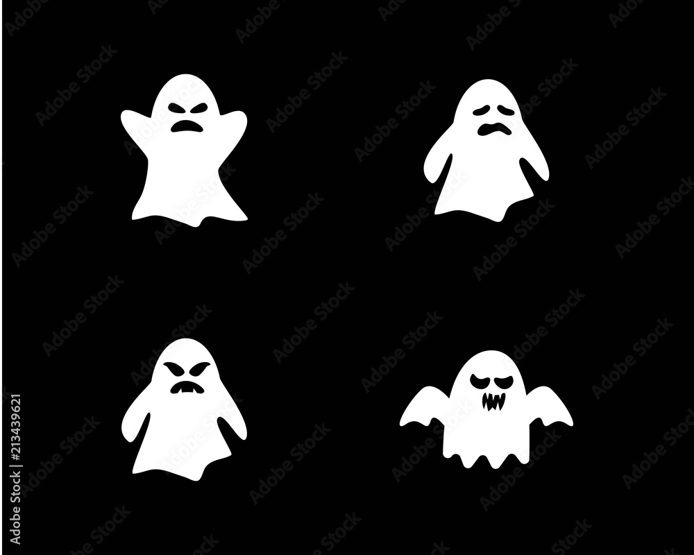 Obraz premium Ghost ilustration vector