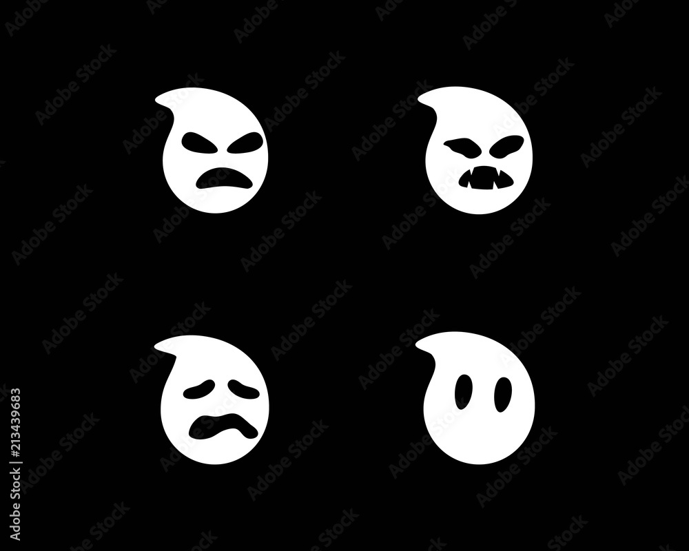 Fototapeta premium Ghost ilustration vector