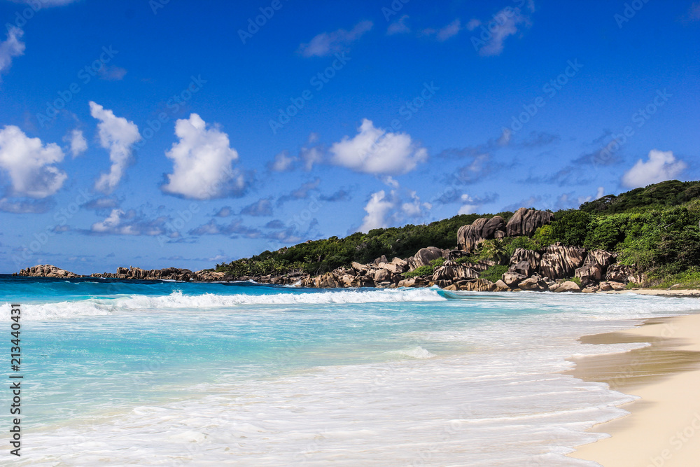 Seychelles La Digue Grand Anse Beach Beach