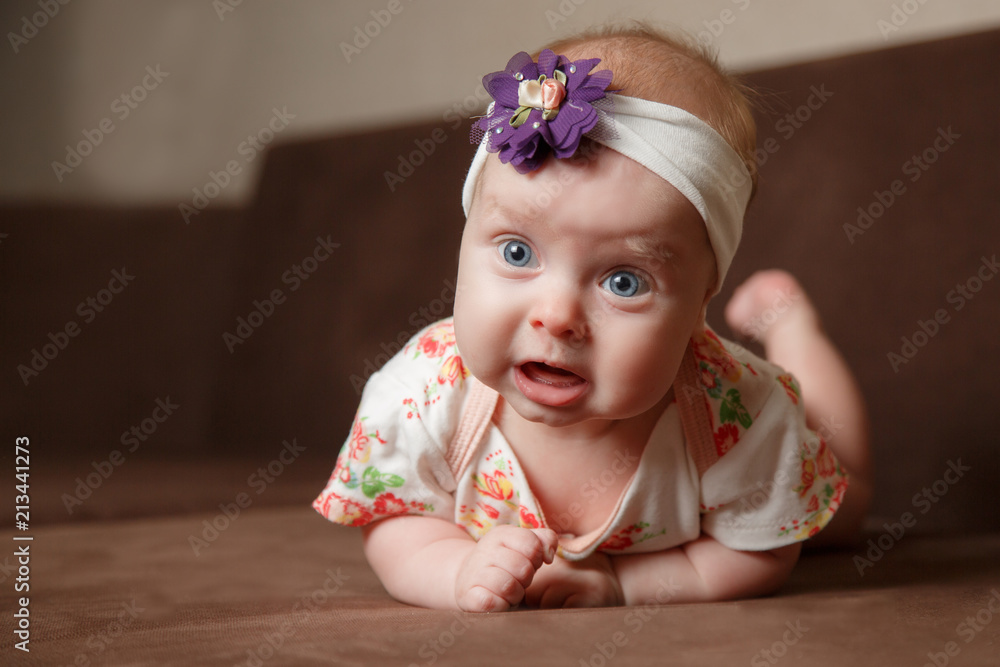 Small baby in childhood concept Small baby in childhood concept