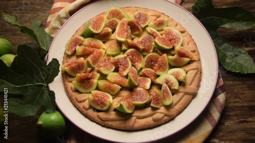 Crostata di fichi Figs pie Smokve pita Füge fügét Feigen Kuchen viikunapuu tarte aux figues torta video vijgen taart  photo
