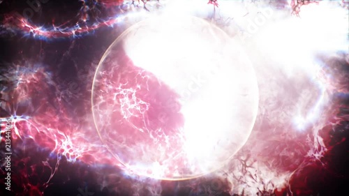 Animated and dynamics of a bright plasma