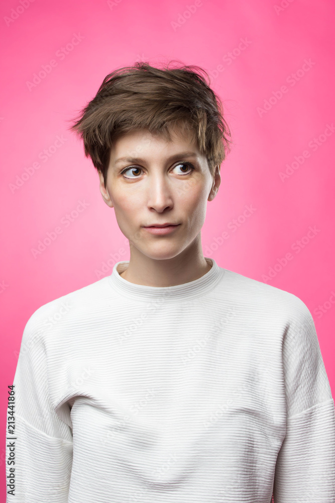 portrait of a girl with sad eyes portrait of a girl with sad eyes