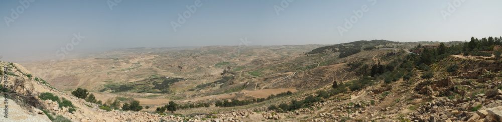 Mouth Nebo valley, Jordan