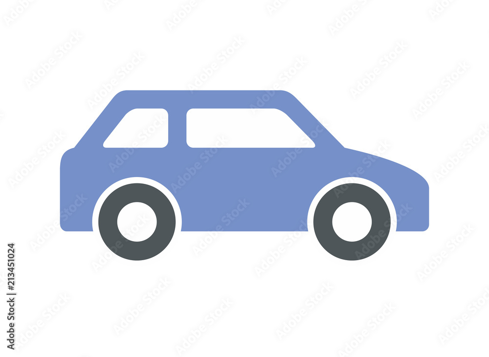 Car icon, Monochrome style. isolated on white background Car icon, Monochrome style. isolated on white background