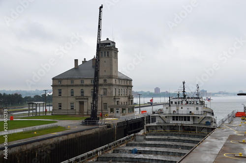 Принти на полотні Soo Locks, Michigan