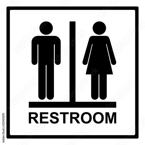restroom sign