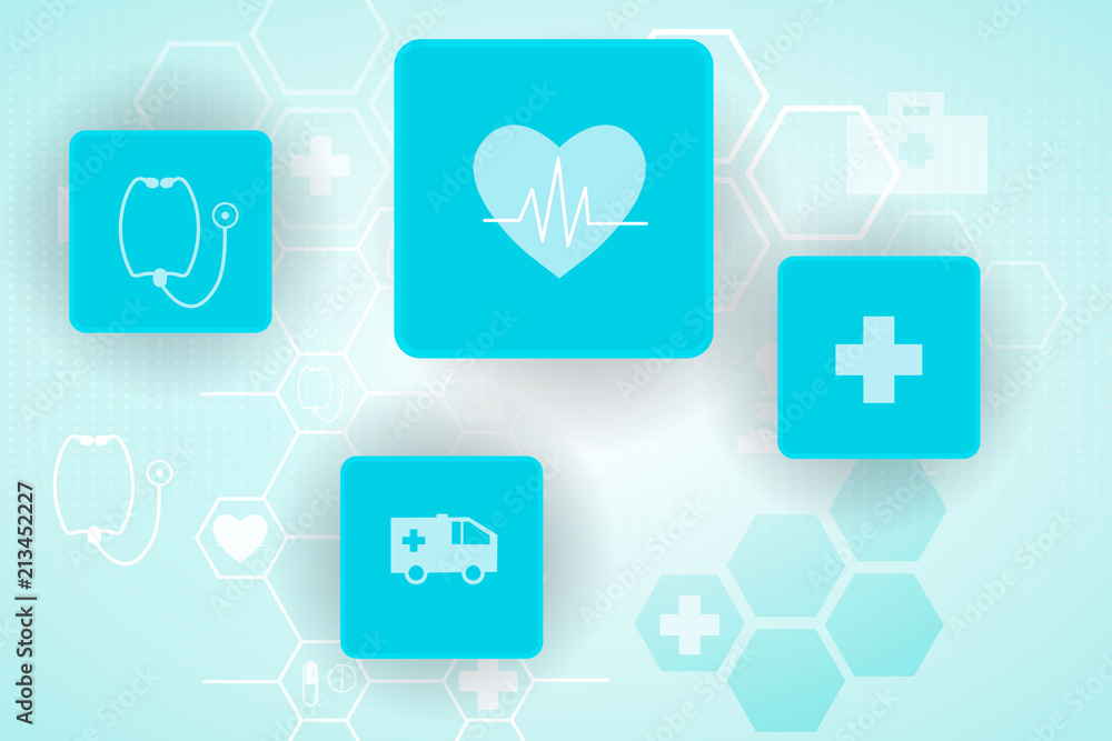 Abstract medical background. Vector Abstract medical background. Vector