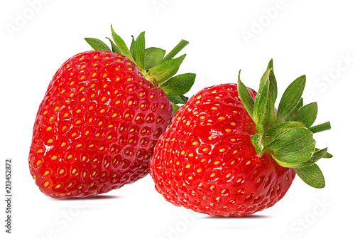 Strawberry isolated on white background
