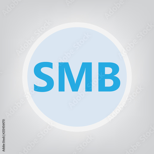 SMB (Small And Medium-sized Business)- vector illustration