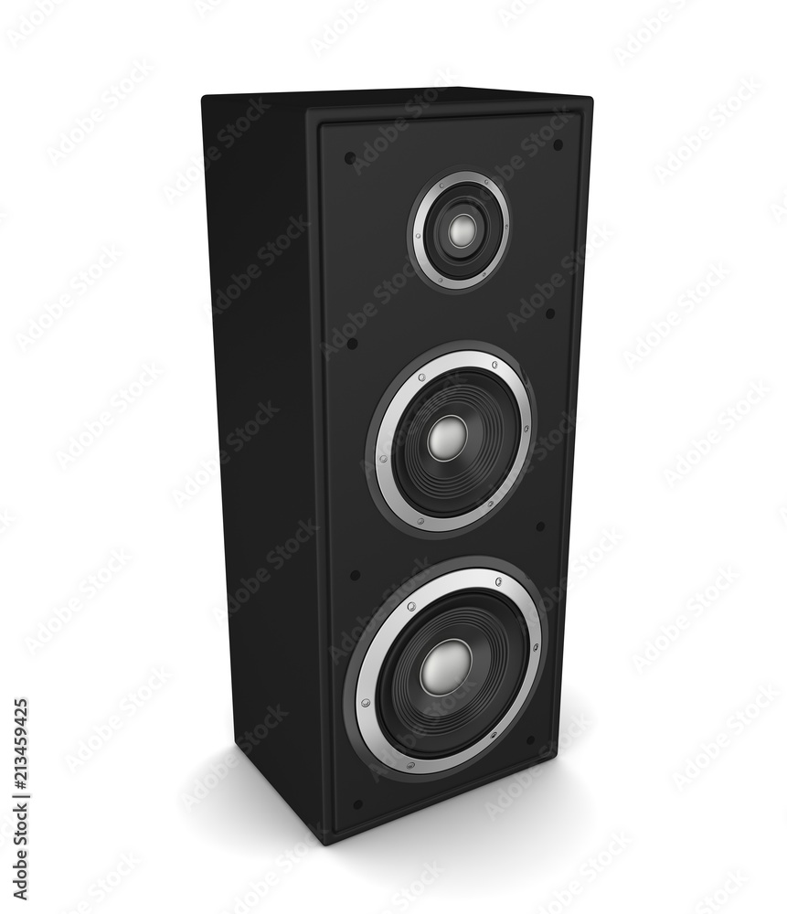 speaker concept 3d illustration speaker concept 3d illustration