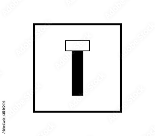 road sign icon