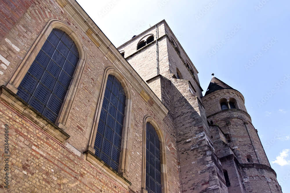 The High Cathedral of Saint Peter in Trier, Germany. The High Cathedral of Saint Peter in Trier, Germany.