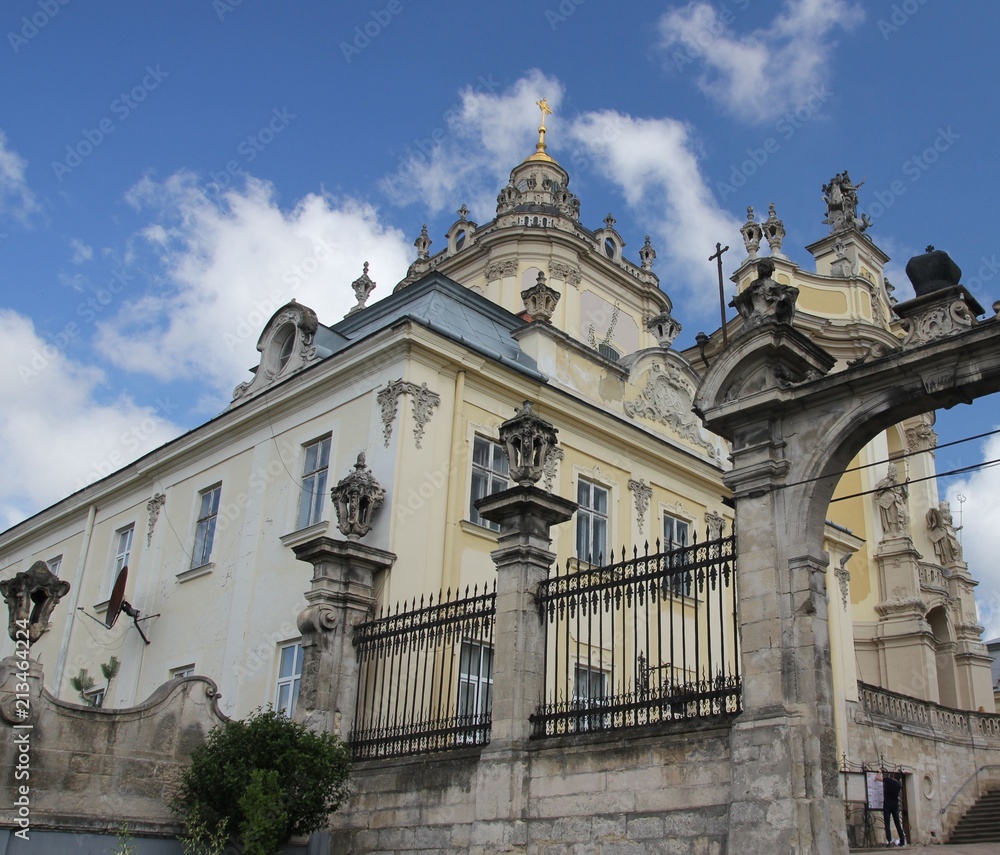 St. George's Cathedral, Lviv, Ukraine - baroque-rococo greek catholic church