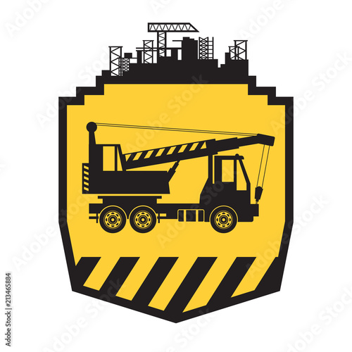 Crane mobile truck