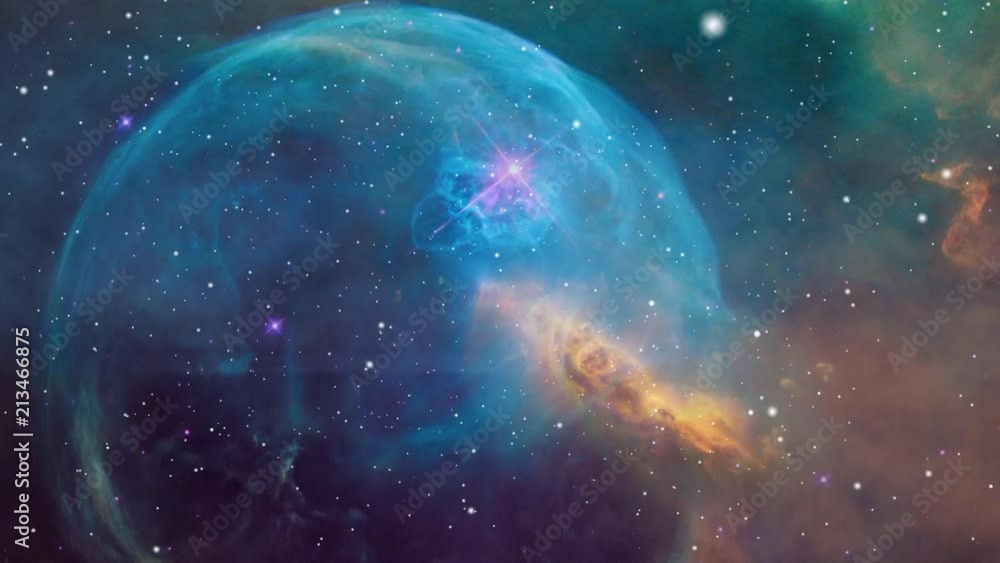 3D fly through of a Nebula 3D fly through of a Nebula