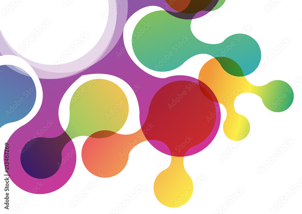 Vector Abstract background with circles Vector Abstract background with circles