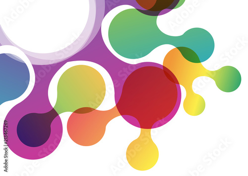 Vector Abstract background with circles