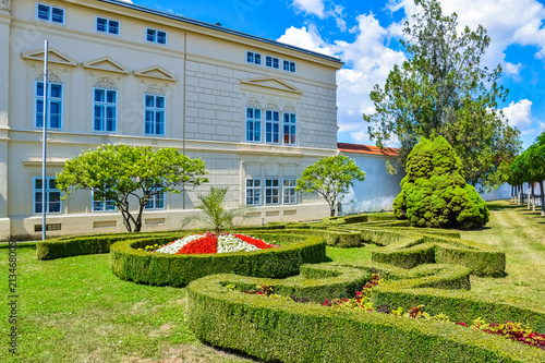 Beautiful garden, French style Unesco, Kvetna Zahrada, Kromeriz in Czech Republic © pszabo
