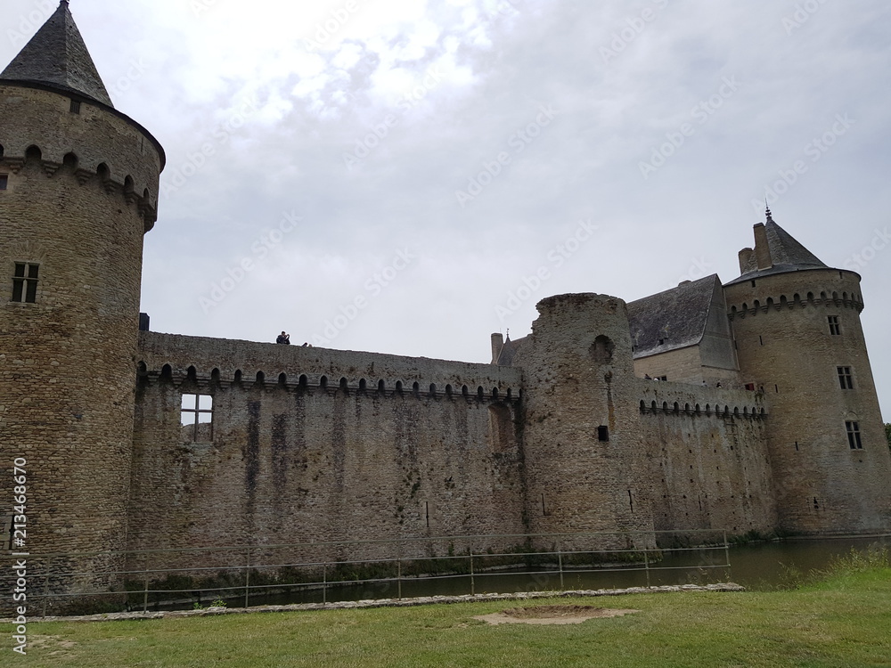 chateau de suscinio ,médiéval en bretagne