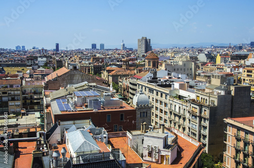 view of the center of Barcelona. Spain © Mariana Ianovska