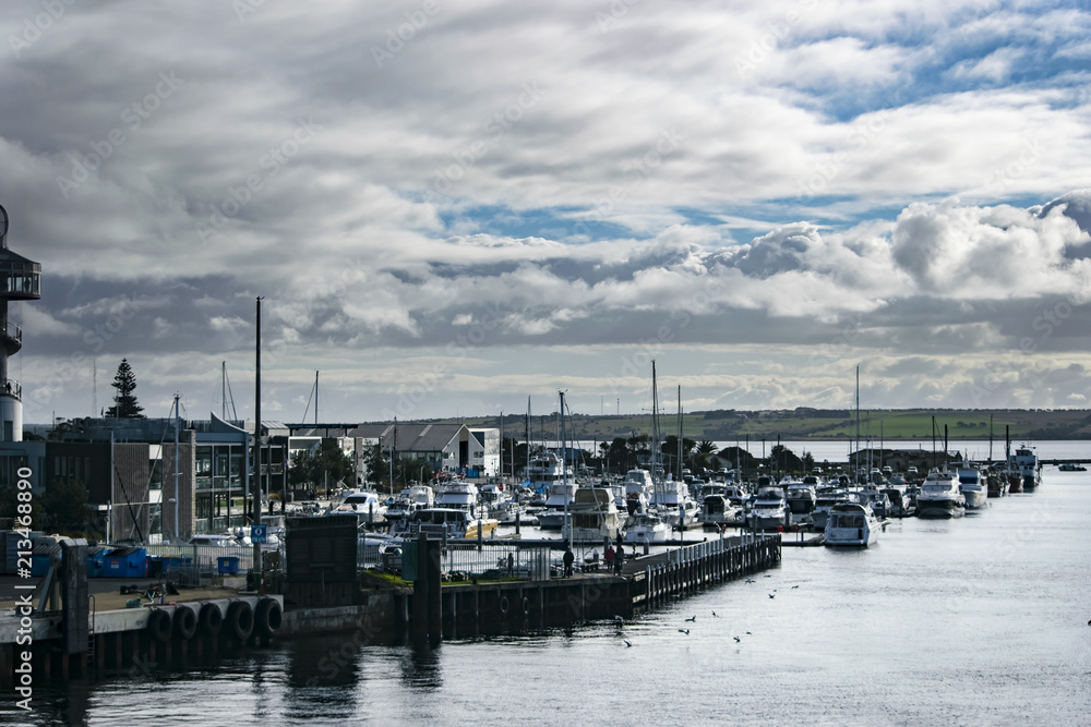 Fototapeta premium Harbour views of Queenscliff, Victoria