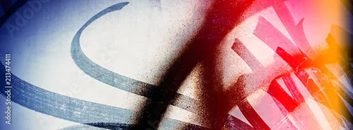 Obraz Graffiti na ścianie.