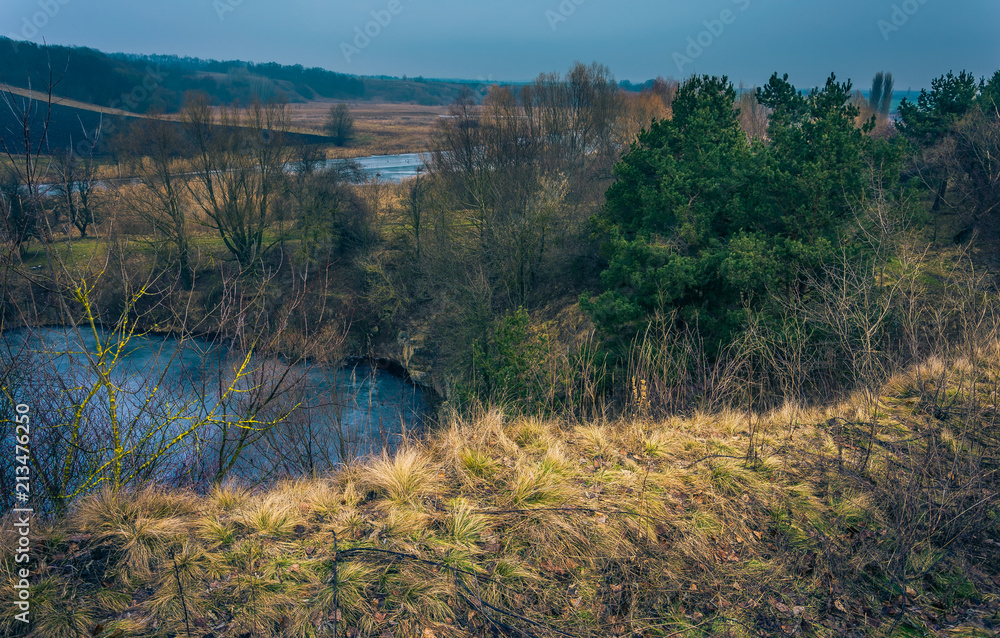 River in early spring