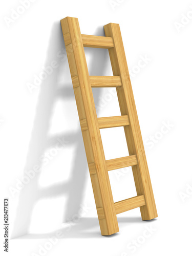 staircase on white backgrou...