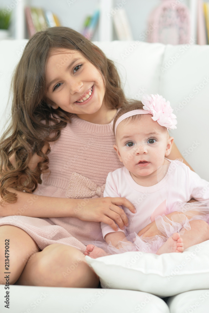 two beautiful cute sisters two beautiful cute sisters