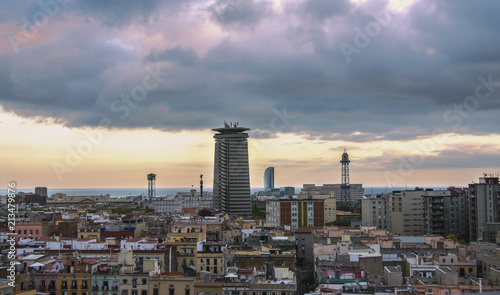 Barcelona skyline, Spain © Mariana Ianovska