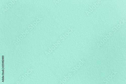 Blank background for template, mint green paper texture, horizontal copy space photo