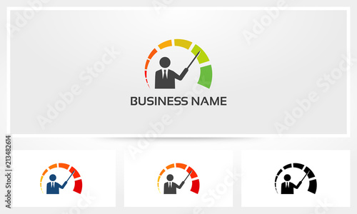 Teacher Tutor Presentation Logo
