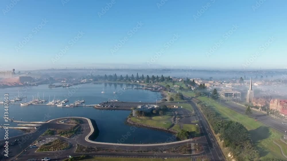 Portland's Harbour in Victoria, Australia.
