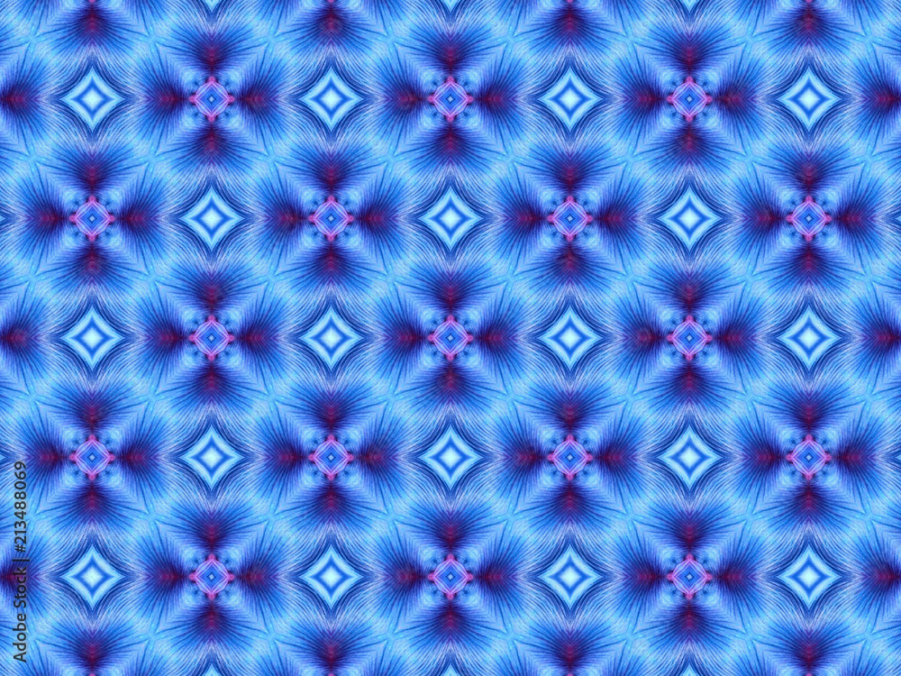 Blue and purple repeat geometric pattern Blue and purple repeat geometric pattern