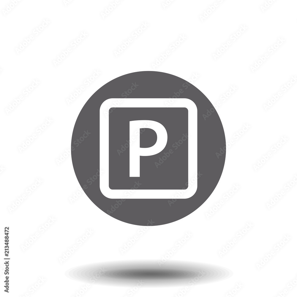 parking sign, car parking, valet. Flat design, vector image vector parking sign, car parking, valet. Flat design, vector image vector