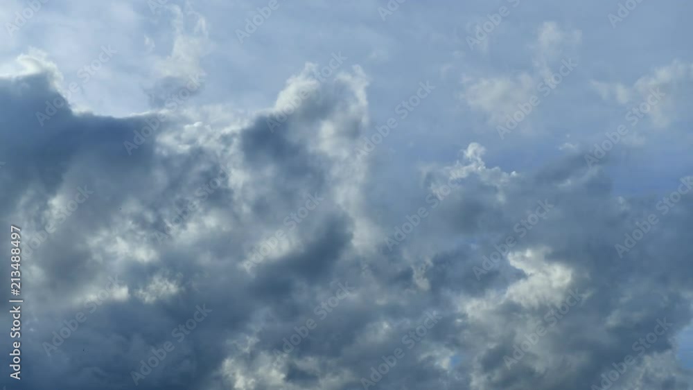 Timelapse Storm Sky clouds with the rain Timelapse Storm Sky clouds with the rain