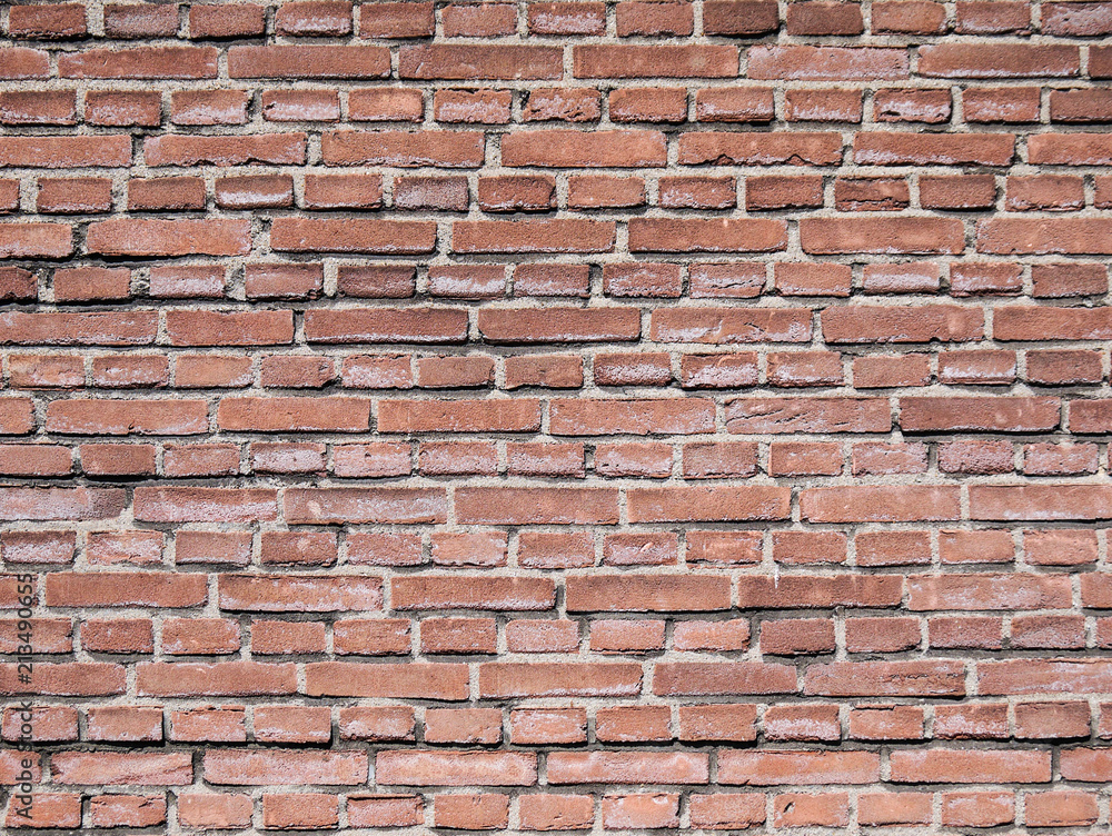 Fototapeta premium KALKSTEIN MAUERWERK ROT 