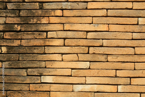 old red brick wall texture background